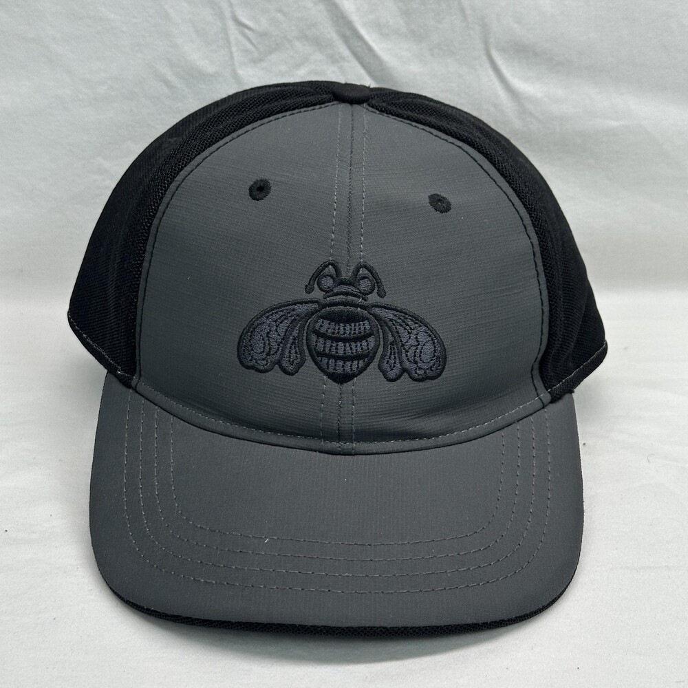 Tequila Patron Hat Cap Trucker Strap Back Mens One Size Gray Black Bee Ahead